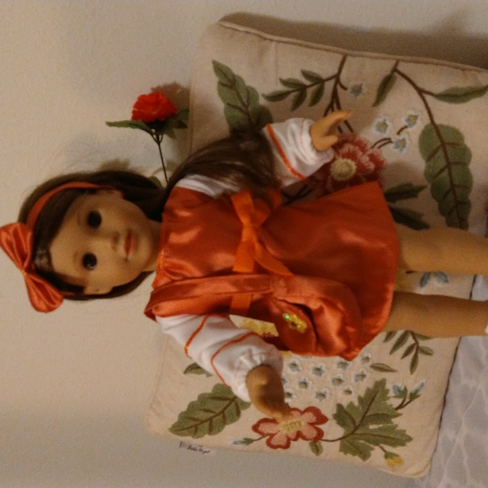 Handmade Dress for 18" dolls .